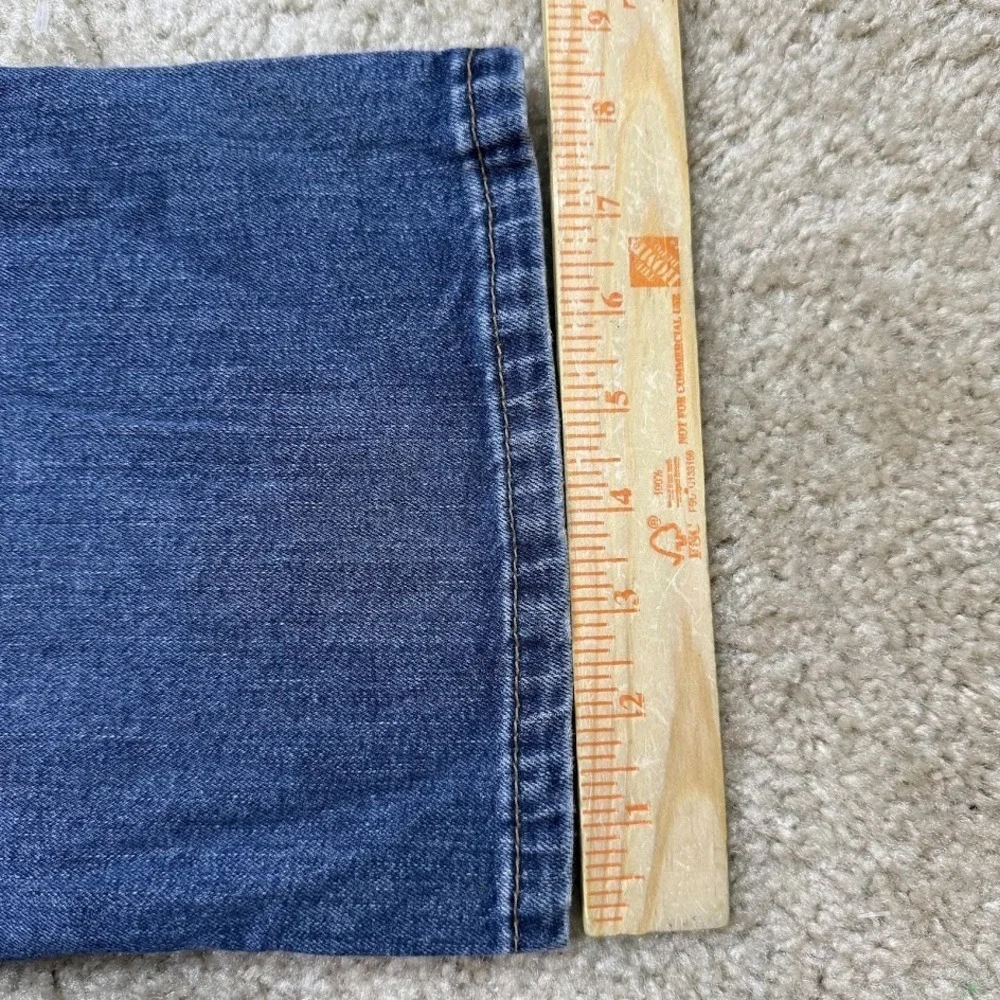Levis 514 Straight Fit Jeans Blue Mens Size 40x30 Medium Wash Denim